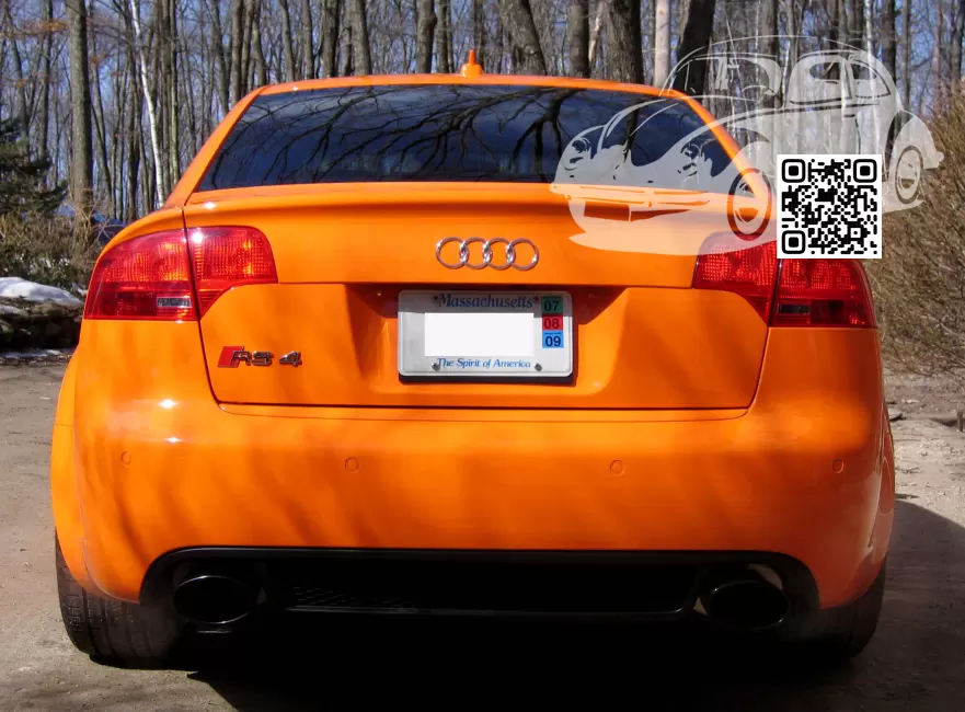 Audi | A4,S4,RS4 (B7, 8E, 8H) | Y2G, LY2G, 3F, 3F3F - SOLAR ORANGE, GLUTORANGE (СОЛИД) 1