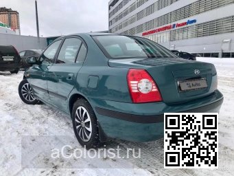Hyundai | ELANTRA 3 (XD) | VZ - TRITON GREEN, SPRUCE GREEN 3