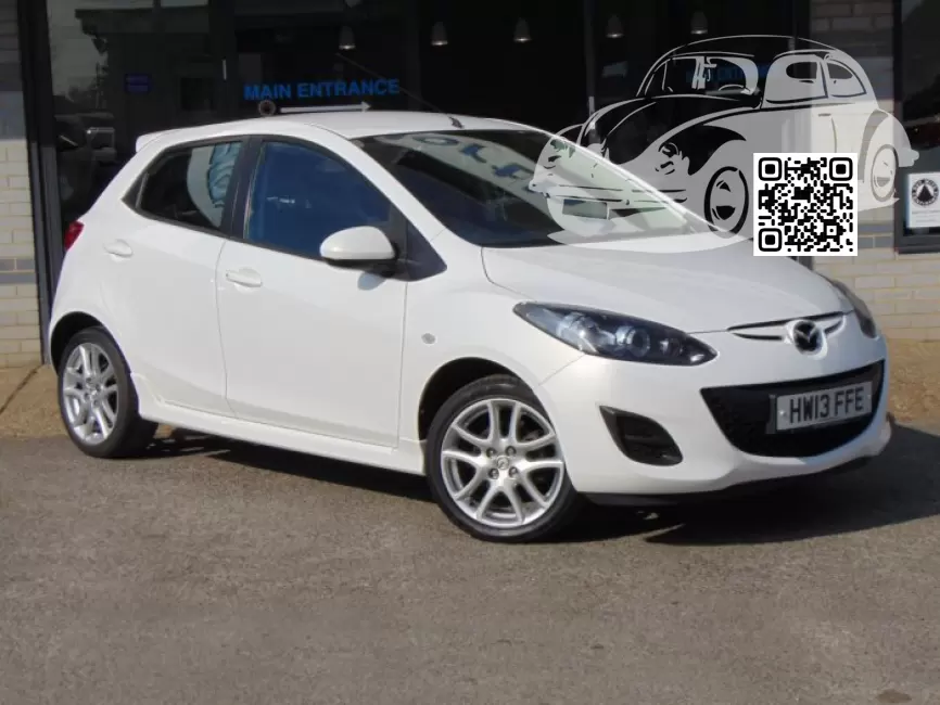 Mazda | 2 (DE) | 34K - CRYSTAL WHITE, CRYSTAL WHITE PEARL 1