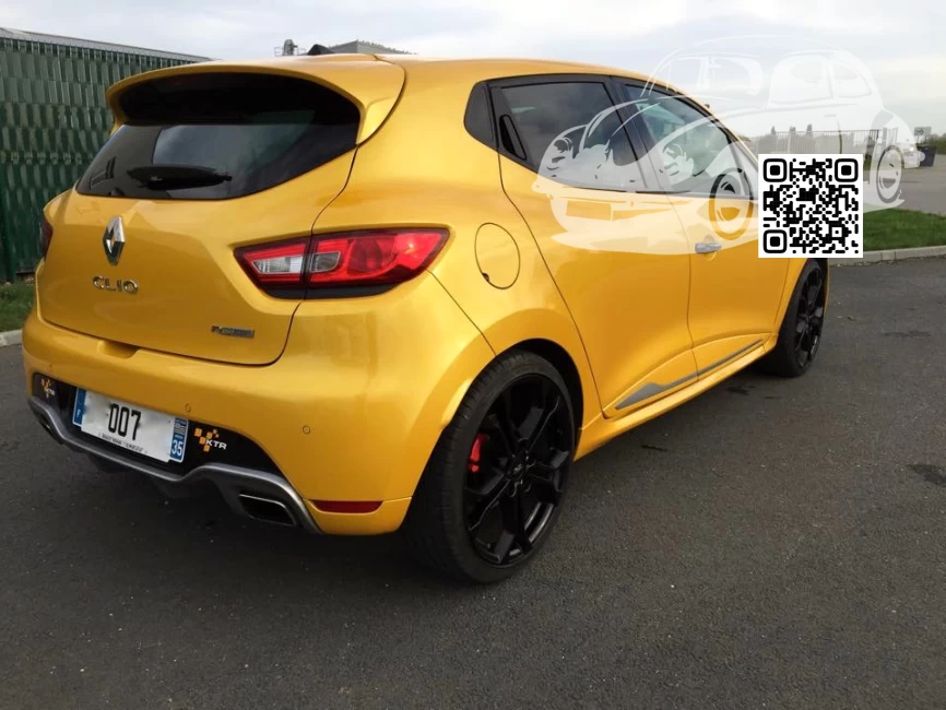 Renault | CLIO 4 (X98) | J37 - JAUNE SIRIUS, LIQUID YELLOW 1