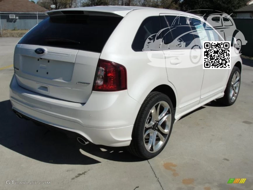 FORD | EDGE (U387) | UG, 7204, 9VJG - WHITE PLATINUM, WHITE PLATINUM PEARL 1