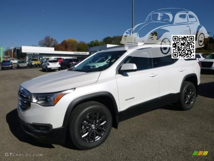 GMC | ACADIA 2 | G1W, 140X - ABALONE WHITE PEARL, CRYSTAL WHITE TRICOAT, IRIDESCENT PEARL TRICOAT, WHITE FROST 0