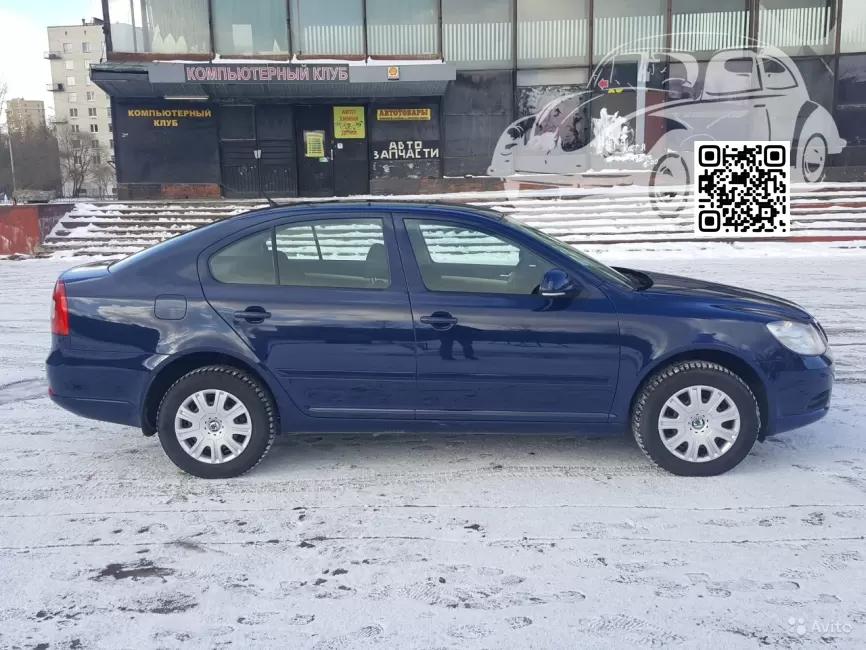 Skoda | OCTAVIA 2 (1Z, A5) | 4711, Z5, LF5A, Z5Z5 - PACIFIC BLUE (СОЛИД) 1