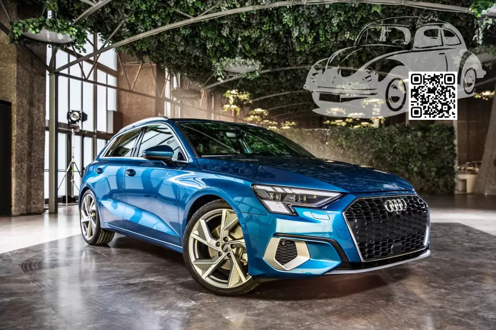 Audi | A3, A3 Sportback IV (8Y) | Z5Z, LZ5Z, 3F, 3F3F - ATOLL BLUE, ATOLLBLAU (с 2020) 0