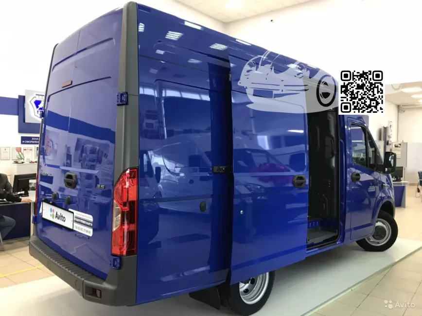 GAZ | NEXT (ГАЗЕЛЬ НЕКСТ, GAZelle NN) | RAL(5002) - СИНИЙ, ULTRAMARINE BLUE (СОЛИД) (с 2020) 1