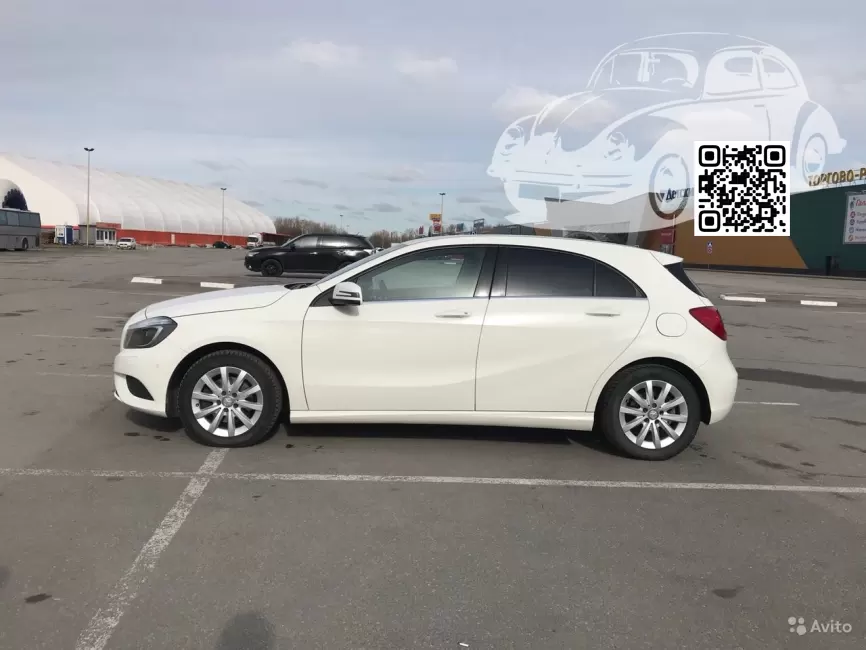 Mercedes | A-Class (W176) | 650, 650U, 9650 - CALCITE WHITE, ARCTIC WHITE, CIRRUS WHITE, CALCITWEISS (СОЛИД) 1