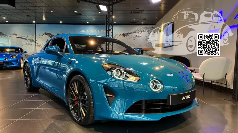 Renault | ALPINE A110S | 433 - BLEU PAON, BLEU PAON HERITAGE (СОЛИД) (A110 S Heritage) 0