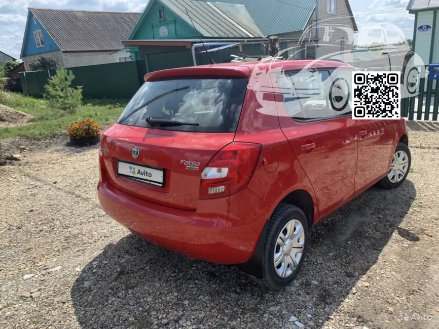 Skoda | FABIA 2 | 8151, 8T, LF3K, 8T8T - CORRIDA RED (СОЛИД) 1