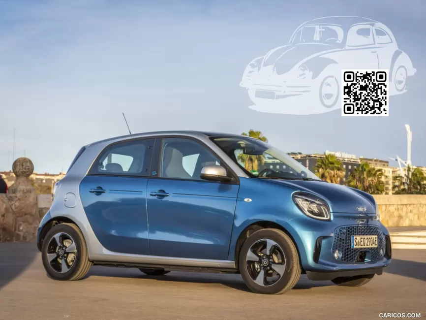 Smart | FORTWOFORTOUR (W453, C453, A453) | RQY - BLEU VISTA, STEEL BLUE 0