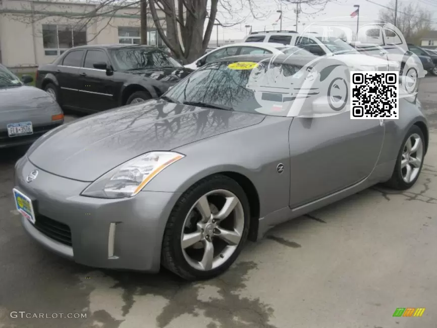 Nissan | 350Z, FAIRLADY Z (Z33, HZ33) | WV2 - DIAMOND GRAPHITE TITANIUM, SILVERSTONE METALLIC, GUN METAL GREY 0