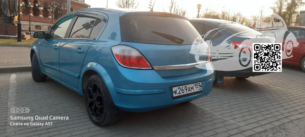 Opel | ASTRA (H) | 20N, 04L, 80U - BREEZE BLUE, BREEZEBLAU 1