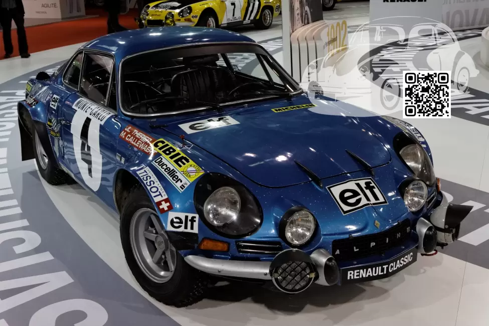 Renault | ALPINE A110S | 041 - BLEU NEPTUNE, BLEU NEPTUNE HERITAGE (СОЛИД) (A110 S Heritage) 0