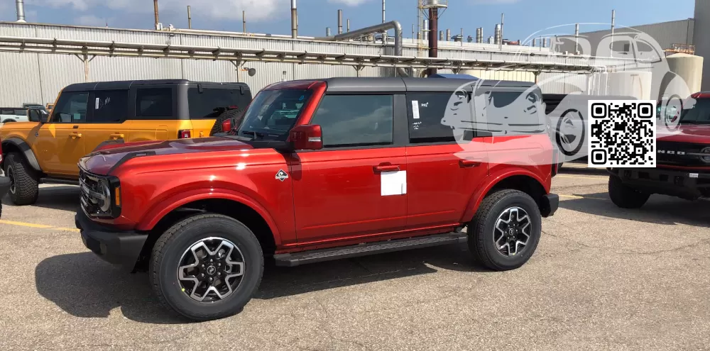 Ford | BRONCO | EA, 7403, J5CEWTA - HOT PEPPER RED, CHILI PEPPER RED 0