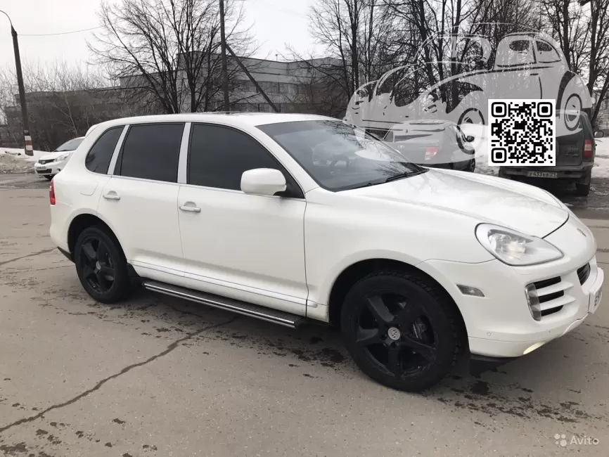 Porsche | CAYENNE (9PA, 955, 957) | R6, LR9A, R6R6 - SAND WHITE, SAND CAMPANELLA WEISS (СОЛИД) 0