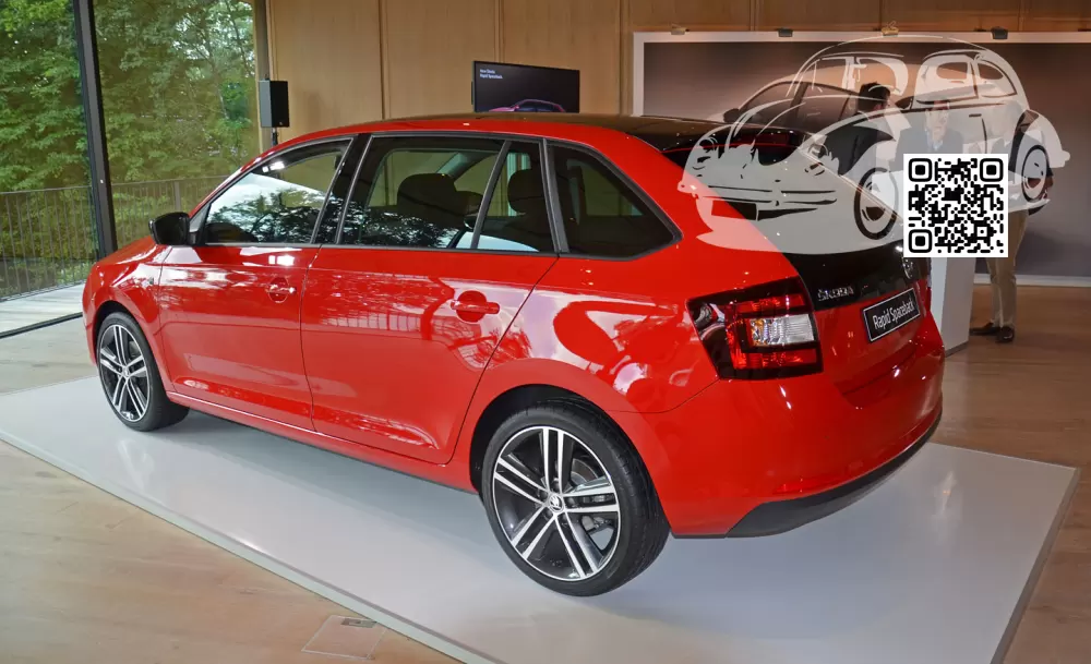 Skoda | RAPID (NH1, NH3, NK3) | 8151, 8T, LF3K, 8T8T - CORRIDA RED (СОЛИД) 1