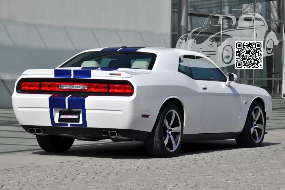 Dodge | CHALLENGER 3 (LC) | DT1655, W7, GW7, PW7 - BRIGHT WHITE, WHITE KNUCKLE CLEAR COAT (СОЛИД) (с 2011) 1