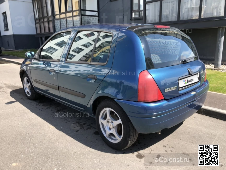 RENAULT | CLIO SYMBOL 2 (X65) | 408 - BLEU LAZULI 1