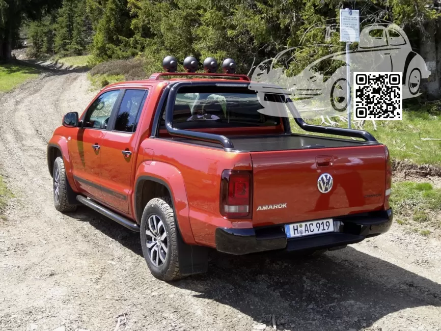 Volkswagen | AMAROK (N817) | 3J, LA2W, 3J3J, 9923 - COPPER ORANGE 1
