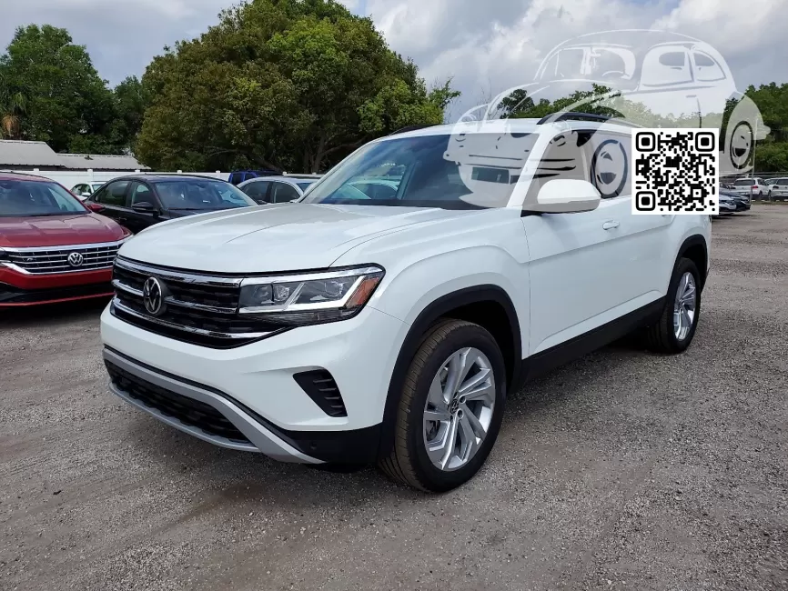 Volkswagen | ATLAS (CA1) | 0Q, C9A, LC9A, 0Q0Q - PURE WHITE, CISTA BELA (СОЛИД) 1