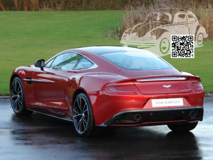 Aston Martin | VANQUISH 2 (AM310) | 5151D, AST5151D - VOLCANO RED 1