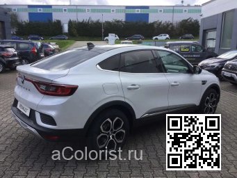 Renault | ARKANA | QXD - BLANC UNIVERS, UNIVERSAL WHITE, BLANC PERLE, KYANIT WEISS 4
