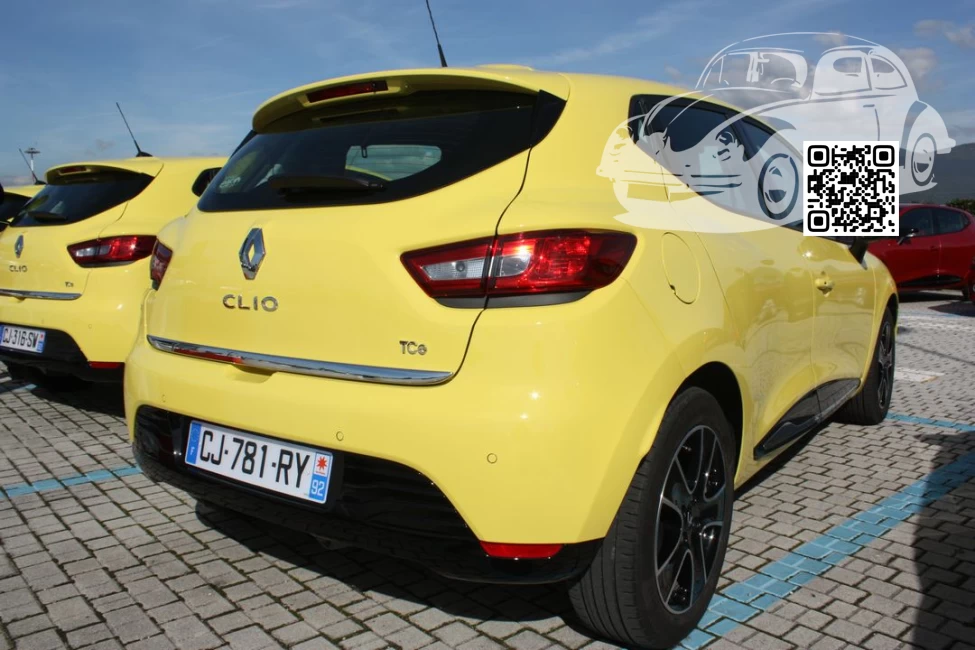 Renault | CLIO 4 (X98) | ENW - JAUNE ECLAIR, LIGHTNING YELLOW (СОЛИД) 1