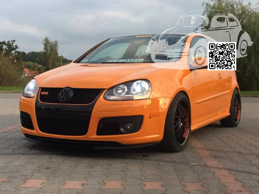 Volkswagen | GOLF 5 | D2C, LD2C, 9208 - MAGMA ORANGE (СОЛИД) (GTI Mk5 Fahrenheit Edition) 0