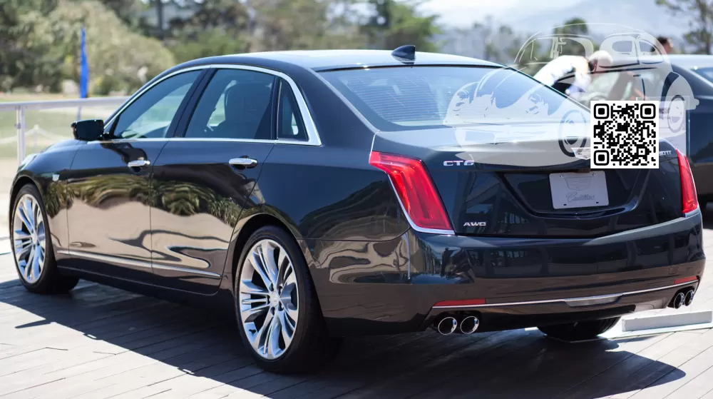 Cadillac | CT6 | GBA, 8555 - BLACK, BLACK RAVEN (СОЛИД) 1