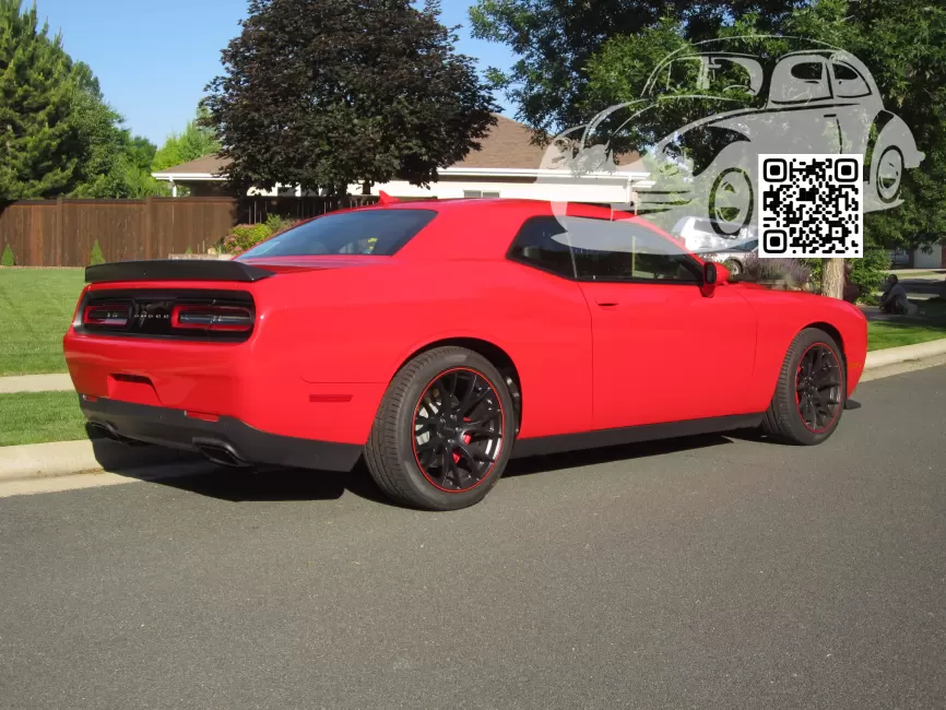 Dodge | CHALLENGER 3 (LC) | R3, PR3 - HIGH PERFORMANCE RED, TORRED (СОЛИД) (с 2009) 1