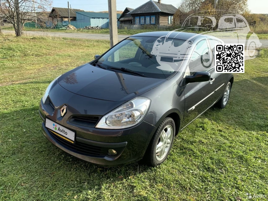 Renault | CLIO 3 (BR, CR, SB, SR) | B66 - GRIS ECLIPSE 0