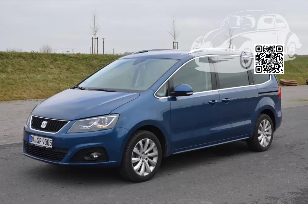 Seat | ALHAMBRA 2 (7N) | I4, W5P, LW5P, I4I4 - AZUL APOLO, APOLO BLUE, BLEU APOLO 0