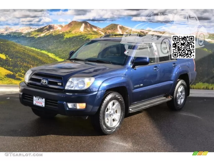 Toyota | 4RUNNER 4 (N210) | 8Q0 - BLUE, STRATOSPHERE MICA (2003-2005) 0