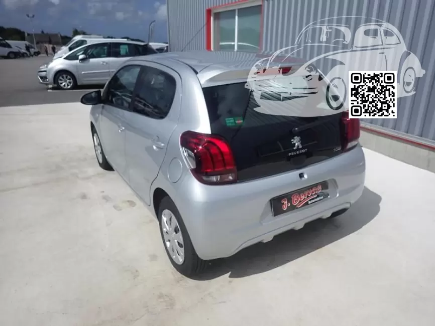 Peugeot | 108 | 9B, KTB, M09B – GRIS GALLIUM, GALLIUM GREY, GALLIUM GRAU 1