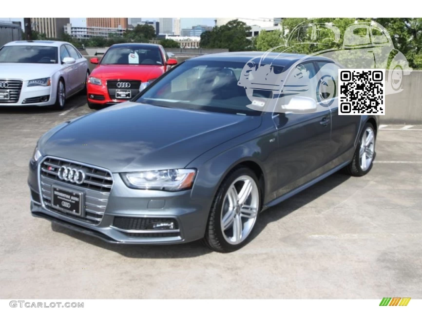 Audi | A4, S4, RS4 (B8, 8K) | X7R, LX7R, 0C, 0C0C - MONSOON GREY, MONSUNGRAU, PIRINEOS GREY, GRIS PIRINEOS, PIRINEOS GRAU 0