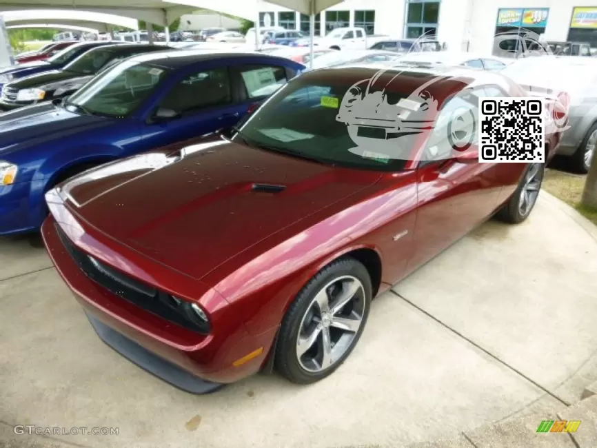 Dodge | CHALLENGER 3 (LC) | MRR, PRR - HIGH OCTANE RED PEARL (2014-2016) 0