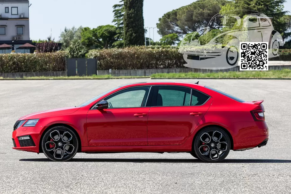 Skoda | OCTAVIA 3 (5E, A7) | LF3P, K1, K1K1 - VELVET RED, CERVENA VELVET, ROUGE VELVET, VELVET ROT, ROJO VELVET (c 2017) 1