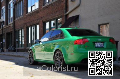 Audi | A4,S4,RS4 (B7, 8E, 8H) | 2D8, L2D8 - PORSCHE GRUN, PORSCHE GREEN, PORSCHE GRÜN, GRUN UNI (СОЛИД) (PORSCHE) 3