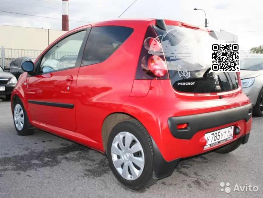 Peugeot | 107 | Y2, KJH, P0Y2 – ROUGE SCARLET, SCARLET RED, SCARLET ROT (СОЛИД) 1