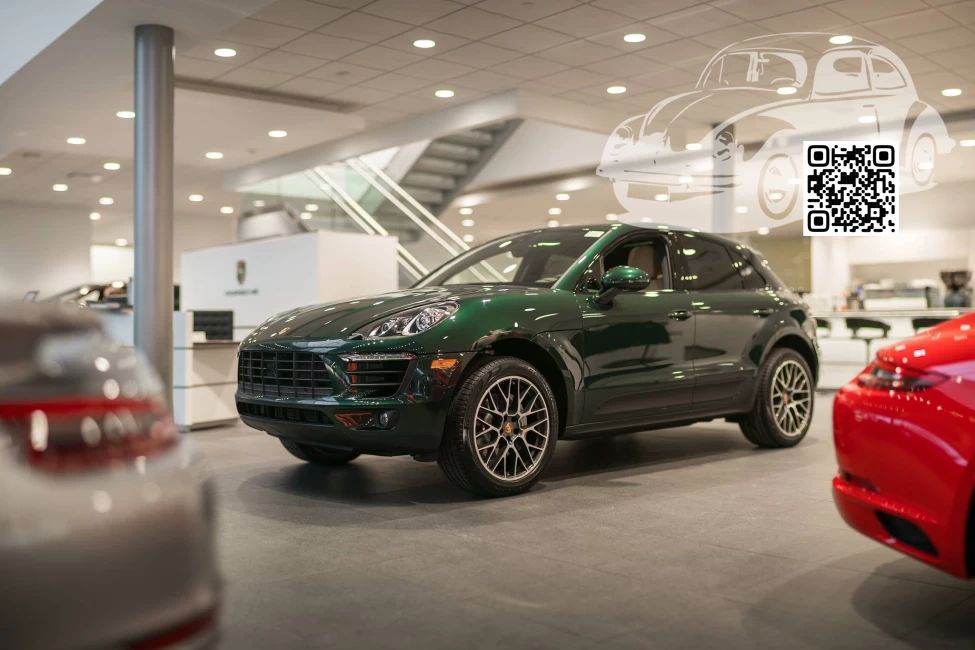 Porsche | MACAN (95B) | L22E, 2B4, L2B4 - FOREST GREEN, TANNENGRUEN 1
