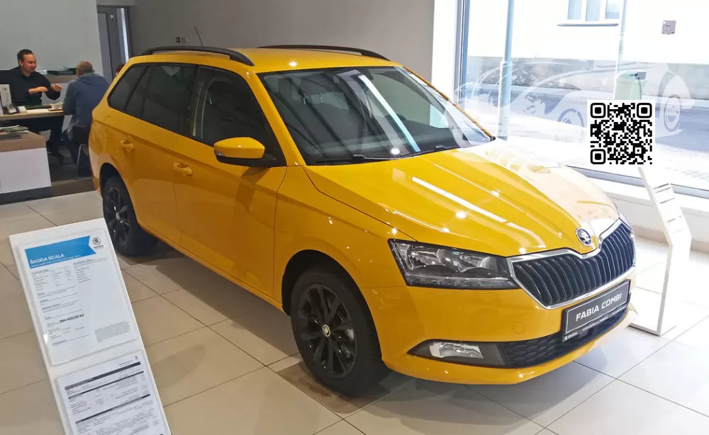 Skoda | FABIA 3 (NJ) | 9124, LF1J, F1J - ZLUTA FUN, FUN PASTELL GELB (СОЛИД) 0