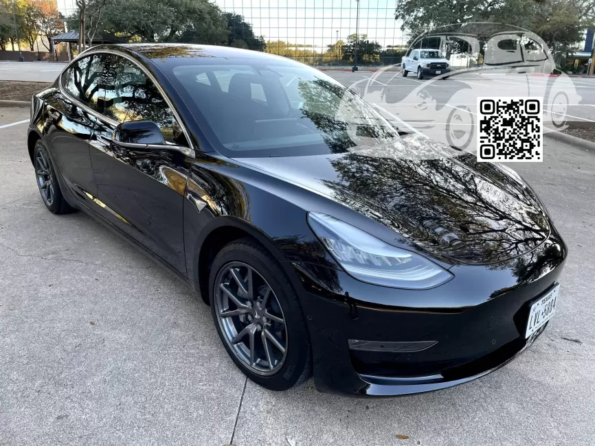 Tesla | MODEL 3 | PBSB - ECLIPSE BLACK, SOLID BLACK (СОЛИД) 0