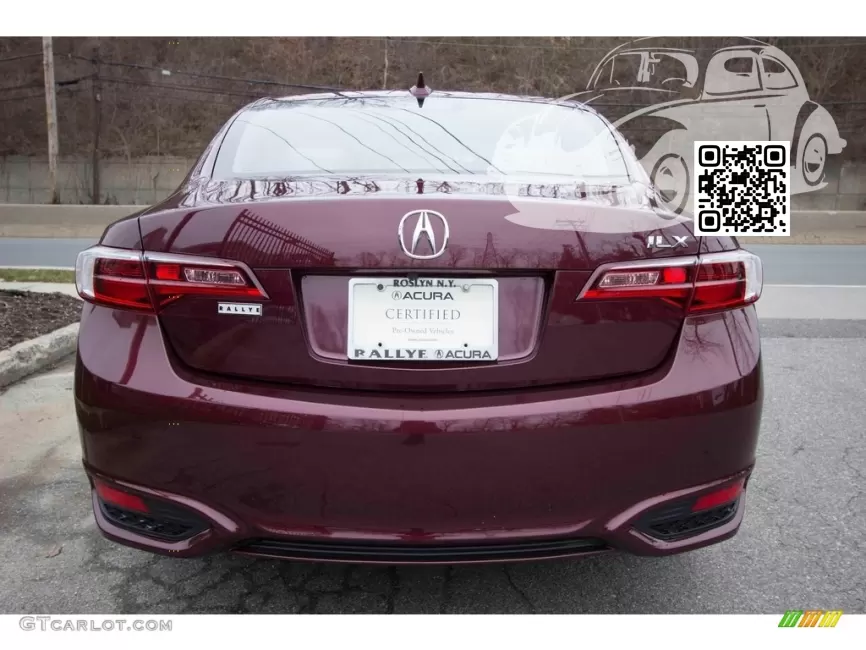 Acura-ILX (DE1/2/3)-R548P, R548PX - BASQUE RED PEARL II (с 2016) 2