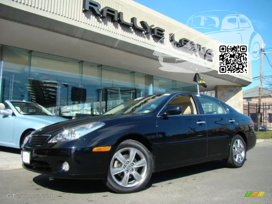 Lexus | ES 4 (XV30) | 211 - BLACK DIAMOND PEARL, BOLD BLACK, MIDNIGHT BLACK (2005-2006) 0