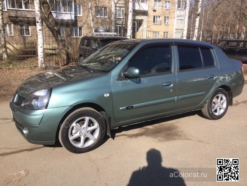 RENAULT | CLIO SYMBOL 2 (X65) | D97 - VERT CUIVRE 0