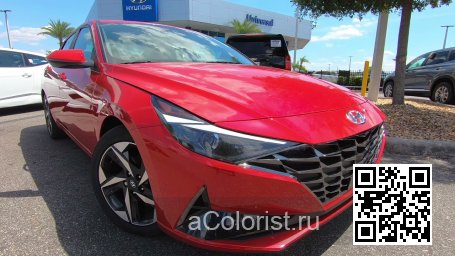 Hyundai | ELANTRA, AVANTE 7 (CN7) | Y2E, EV - FLAME RED, CALYPSO RED (USA) 2