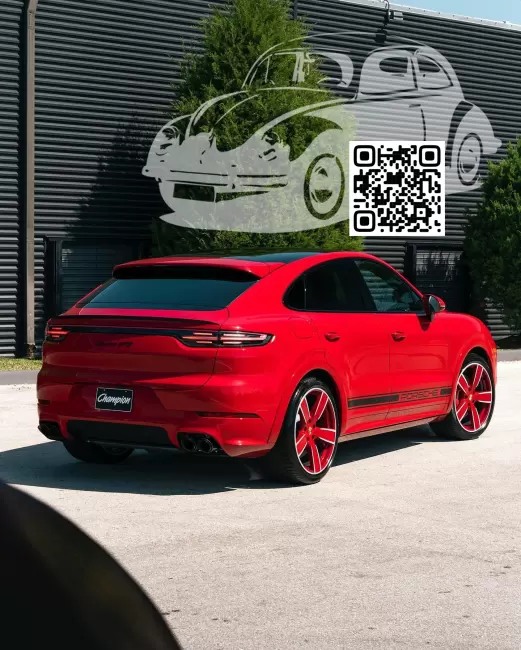 Porsche | CAYENNE COUPE | 0L, M3C, LM3C, 0L0L - CARMINE RED, KARMINROT (СОЛИД) 1