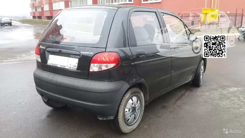 DAEWOO | MATIZ (M100, M150) | 87U - PEARL BLACK 1