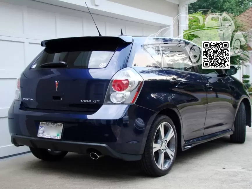 Pontiac | VIBE | 72U, 604R - NAVY BLUE METALLIC, DARK BLUE (2009) 1