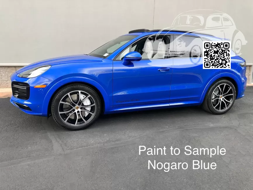 Porsche | CAYENNE 3 (9Y0, 9YA, 9Y3, PO536) | Z5M, LZ5M, M8, M8M8 - NOGARO BLUE, NOGAROBLAU, NOGAROBLAU PERLEFFEKT (Audi exclusive) 0