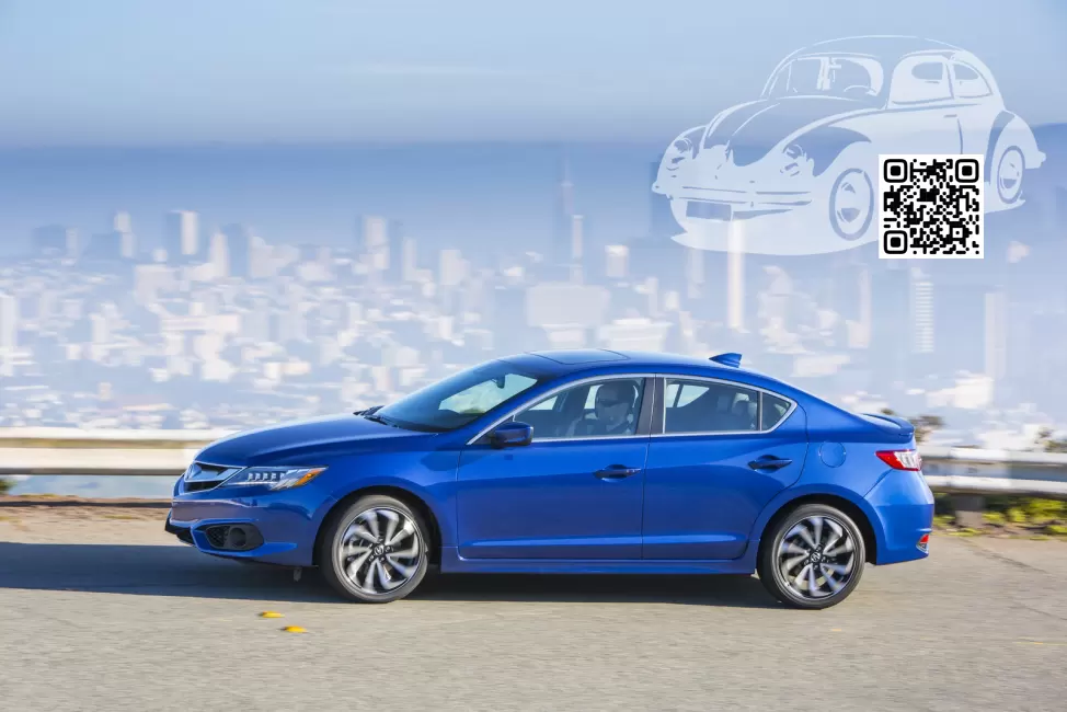 Acura-ILX (DE1/2/3)-B612P - CATALINA BLUE PEARL (2016-2018) 2